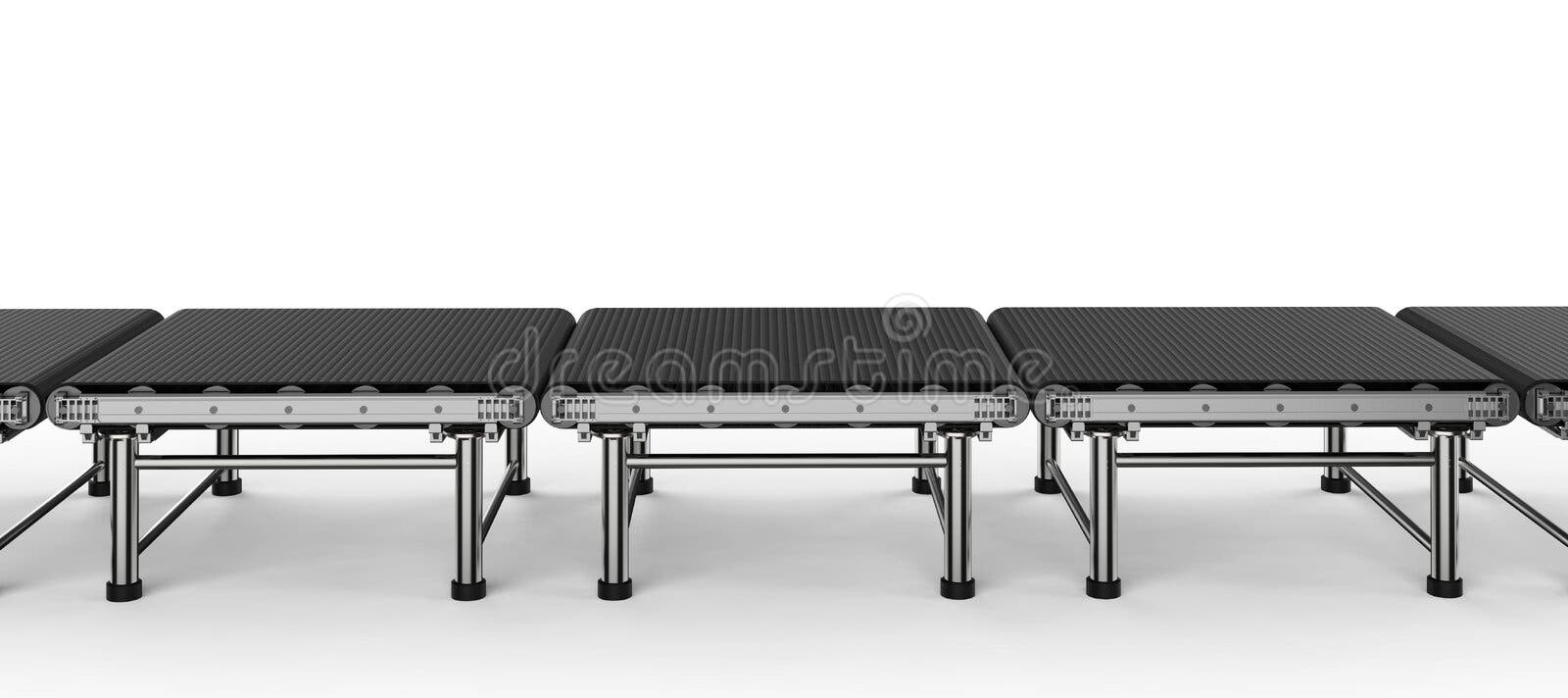 Conveyor Belt with Transformer Stock Illustration Illustration of orders, belt 40254038