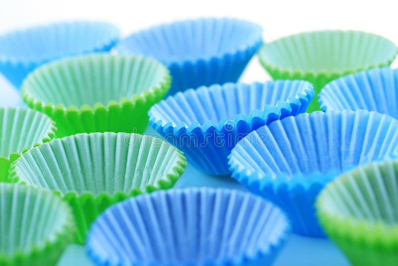 Empty Cupcake Wrapper, Crumbs and a Fork Stock Image Image of sweet, ornate 27325521