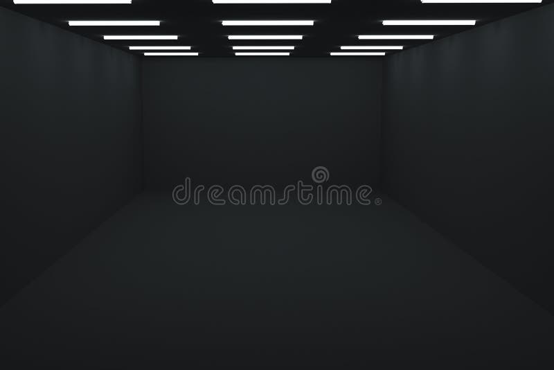 Empty Dark Room Lightrays Stock Illustrations – 3 Empty Dark Room ...