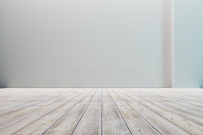 Empty Floor with White Walls and Floor. Empty Room Studio Gradient Used for  Background and Display Your Product. 3d Illustration Stock Illustration -  Illustration of contemporary, decoration: 173933482