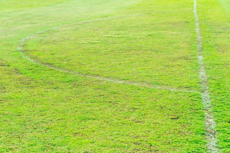Empty football field stock image. Image of clean, texture 118748577