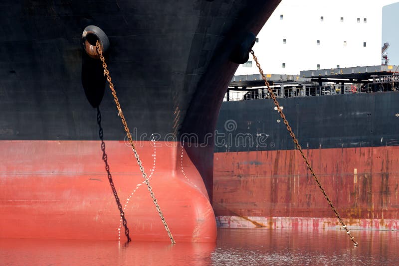 Freighter Anchoring In Burrard Inlet, Vancouver Stock Photo Image of harbor, columbia 19768082