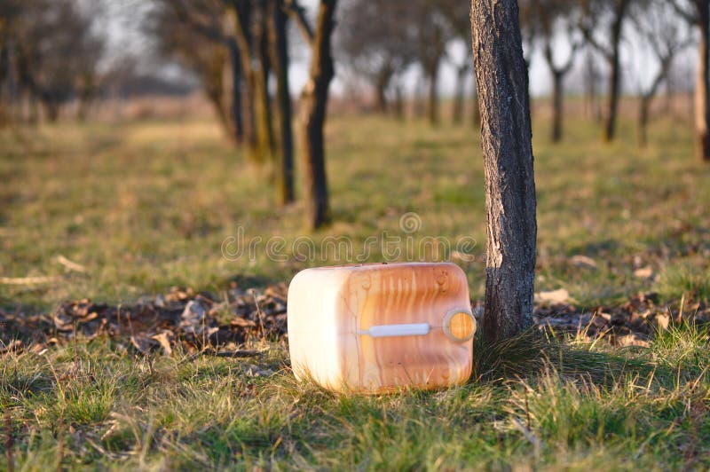 Empty fuel tank stock image. Image of refill, gasoline 952743