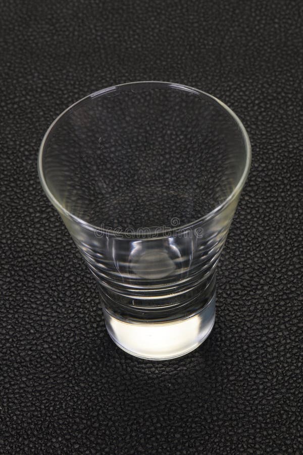 Empty glass cup stock photo. Image of object, clear 152763296