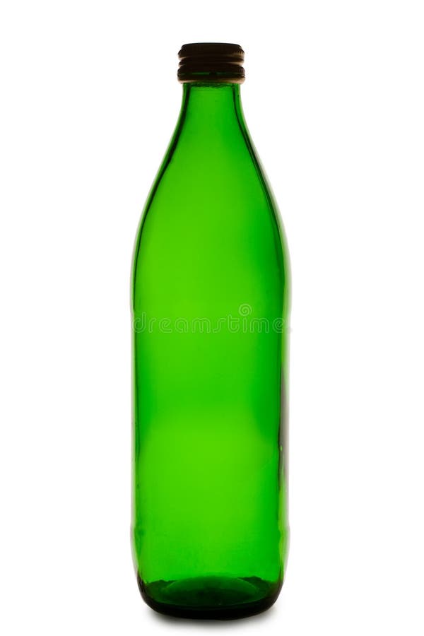 Green beer bottle stock image. Image of drink, object 27201515