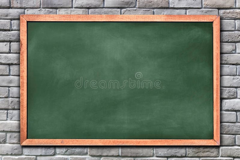 Empty Green Chalkboard Texture Hang on the White Wall. Double Frame from Green  Board and White Background Stock Photo - Image of object, board: 125631750