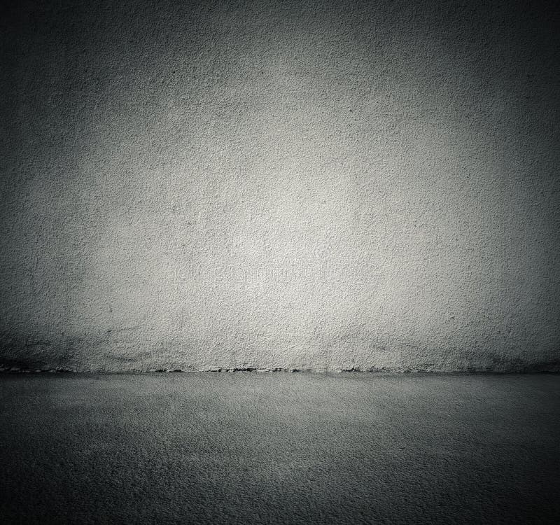 Empty grey room stock image. Image of dirty, place, concrete 172379349