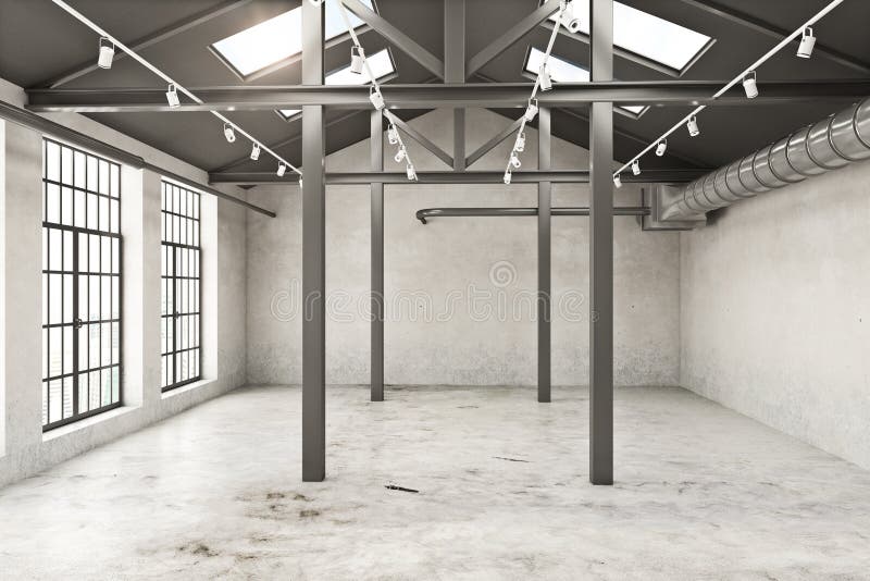 Empty grunge interior stock illustration. Illustration of wall - 25062927
