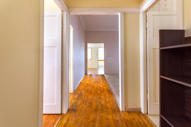 Empty hallway in a big house