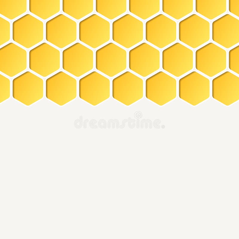 Empty honeycombs background. Vector, for advertising stock illustration Empty honeycombs background. Vector, for advertising stock illustration