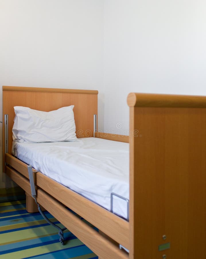 Empty Hospital Bed royalty free stock images