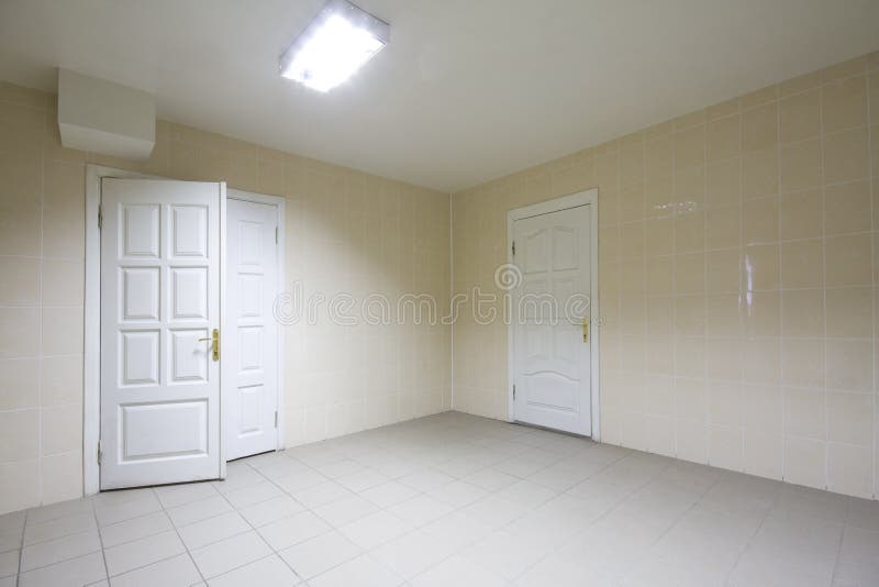 Empty hospital hall royalty free stock photos