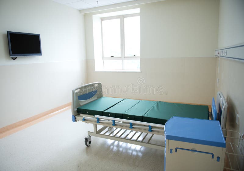Empty hospital room royalty free stock images
