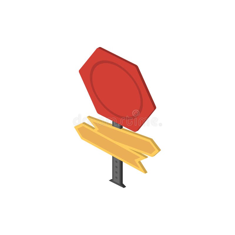 Empty information isometric icon. Element of color isometric road sign icon. Premium quality graphic design icon. Signs and stock illustration Empty information isometric icon. Element of color isometric road sign icon. Premium quality graphic design icon. Signs and stock illustration