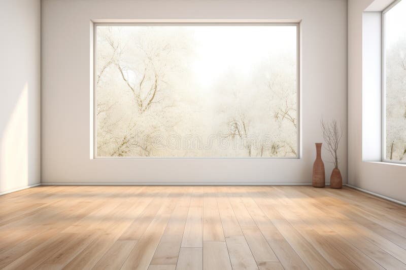 Empty light room interior stock photo. Image of background - 309508096