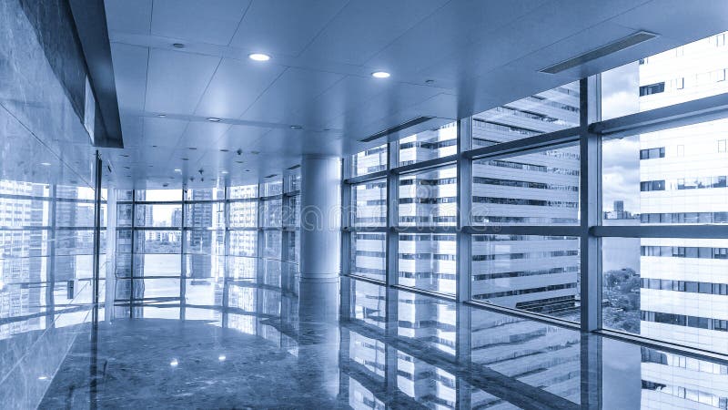 Corridor of modern commercial building royalty free stock images Corridor of modern commercial building royalty free stock images