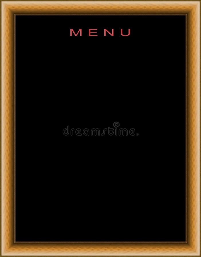 free clipart menu board