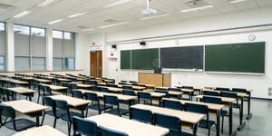 Empty Modern Classroom Stock Illustration Illustration Of 