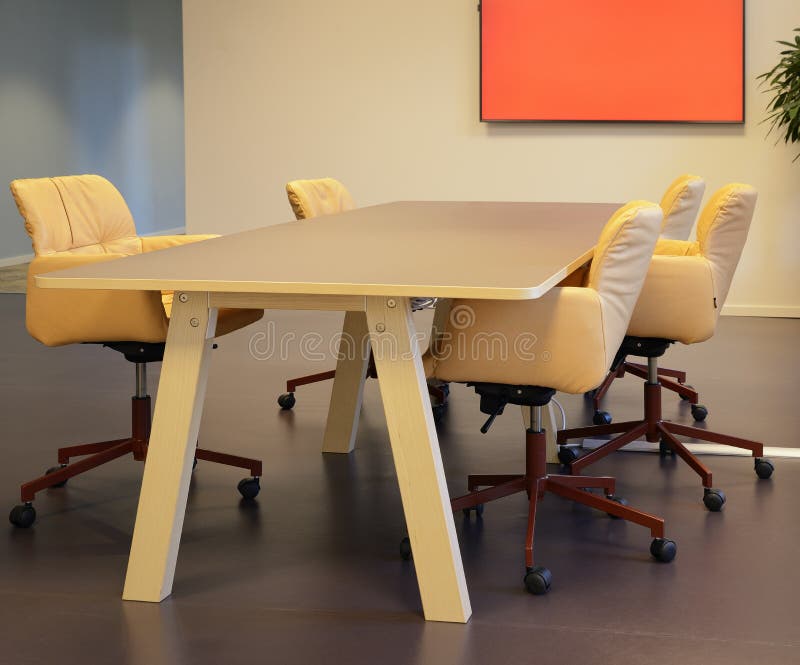 Empty Office Interior With Chairs royalty free stock images Empty Office Interior With Chairs royalty free stock images