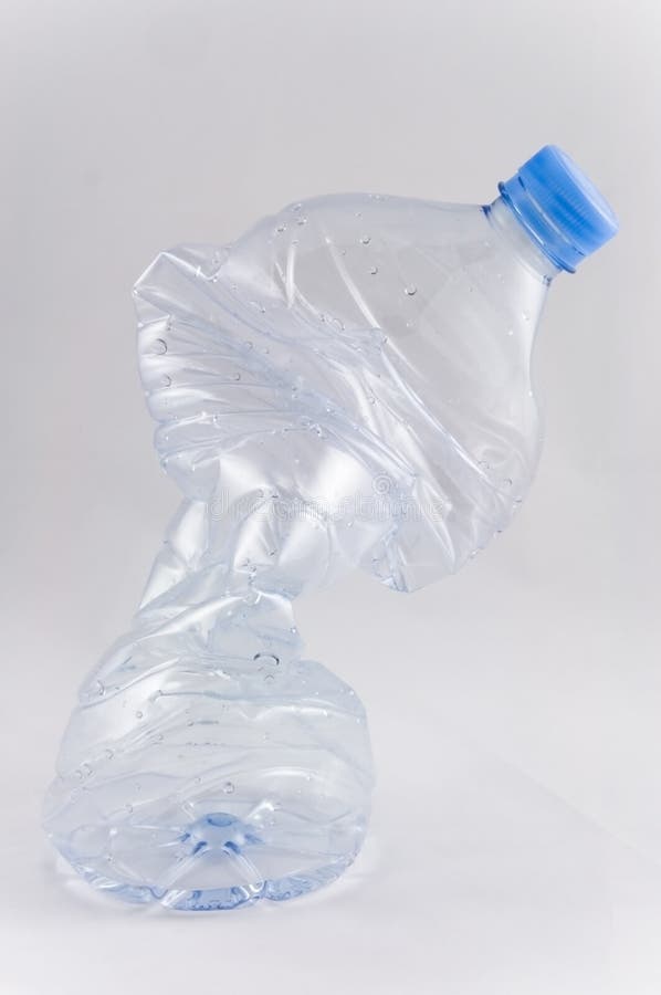 Empty plastic bottle royalty free stock photography
