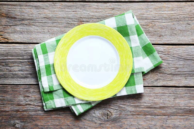 Empty plate royalty free stock image