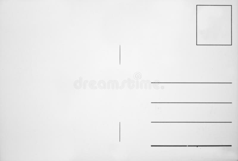 Blank postcard stock photo. Image of postal, paper, post 16799282