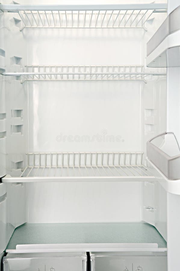 Empty refrigerator stock photo. Image of healthcare, freeze - 4906606