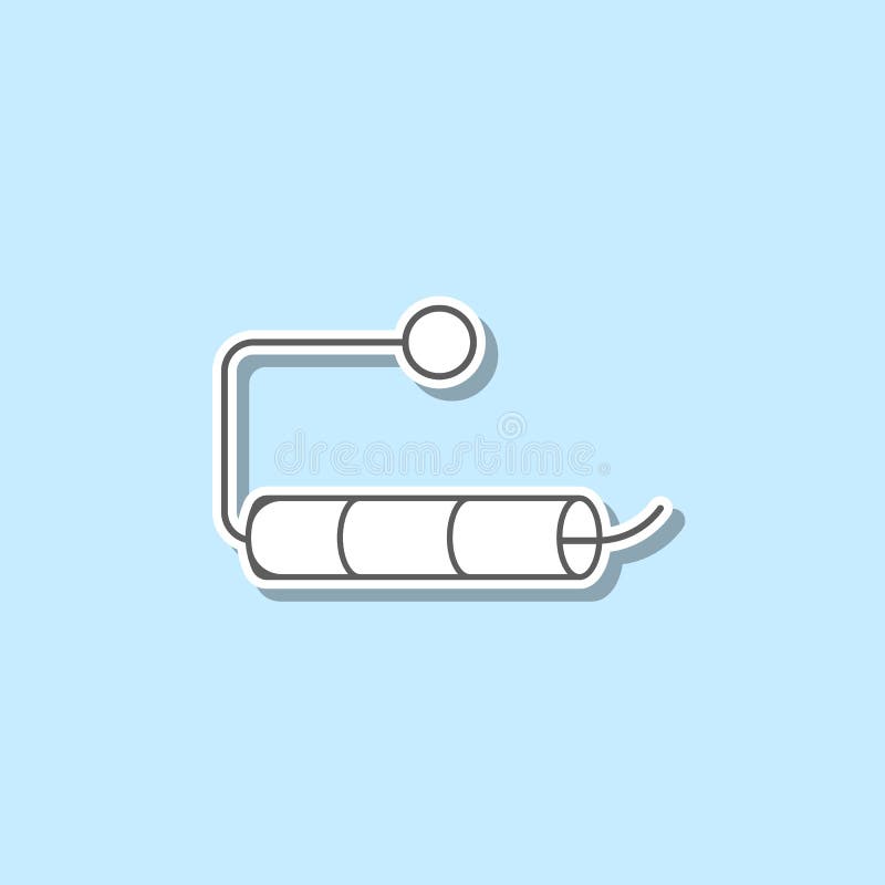Empty Toilet Paper Clipart