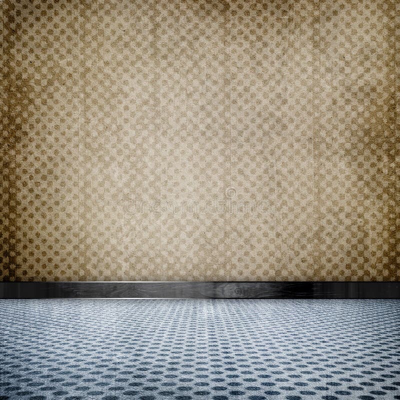 Grunge empty room stock image. Image of material, space - 15895781