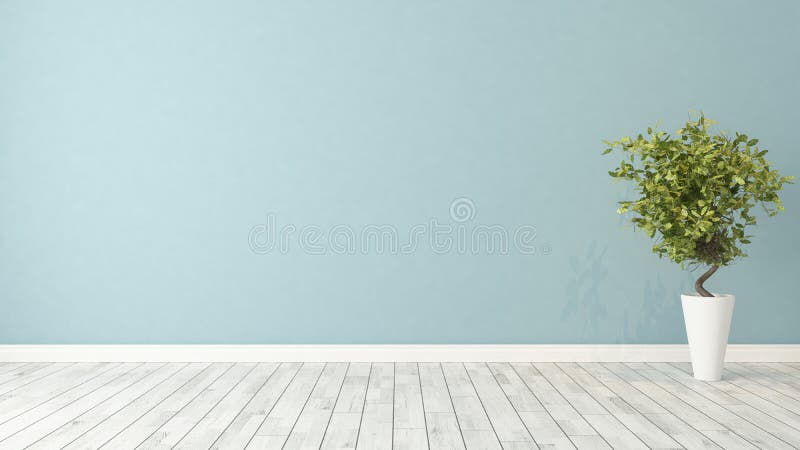 Wall Mock Up in Empty Interior Background, Room with Pastel Peach Color  Wall Stock Photo - Image of curtain, interior: 141219332