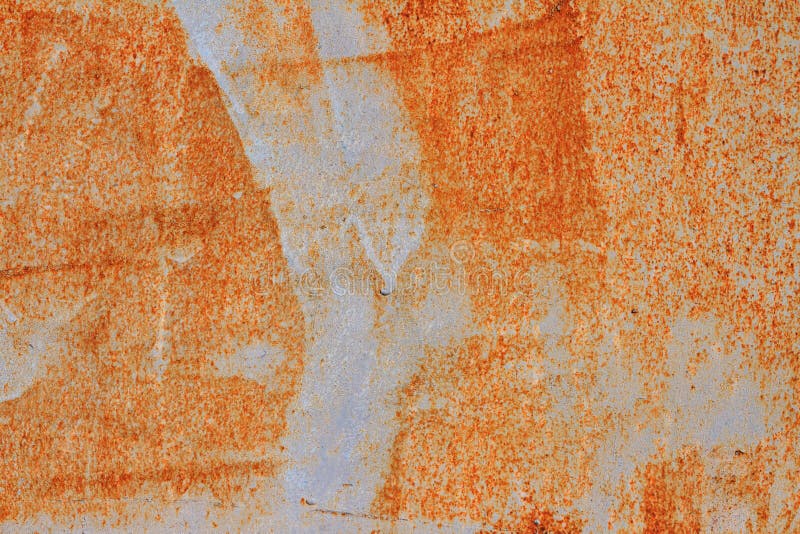 Empty Rusty Corrosion and Oxidized Background. Grunge Rusted Metal