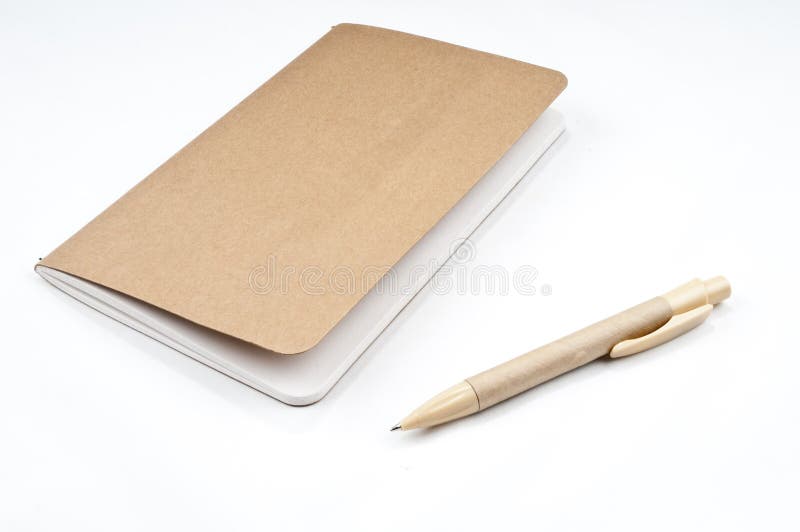 Empty scrapbook and pen stock photo. Image of aged, white 24666092