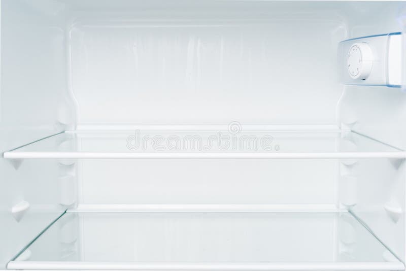 Empty Shelves in Refrigerator. Stock Image Image of cold, fresh 70040001