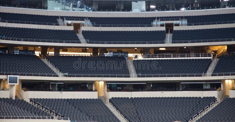 Empty Stadium Seats