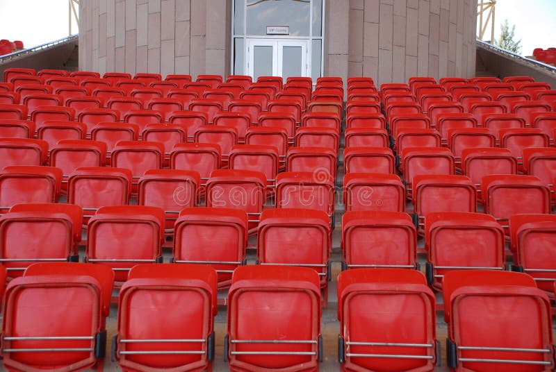 Empty Stadium Seats