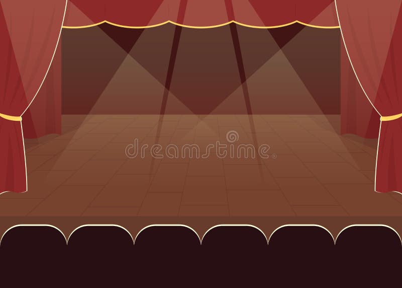 Empty Stage Flat Color Vector Illustration Stock Vector Illustration Of Formal Indoor 201297489 Unlimited template downloads for a. empty stage flat color vector illustration stock vector illustration of formal indoor 201297489