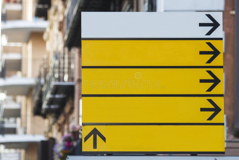 Empty street sign royalty free stock photos