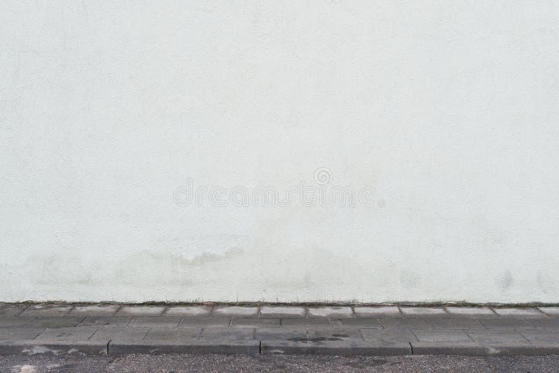 Street Wall Background, Empty Gray Urban Street, Industrial Background  Stock Photo - Image of building, look: 128744736