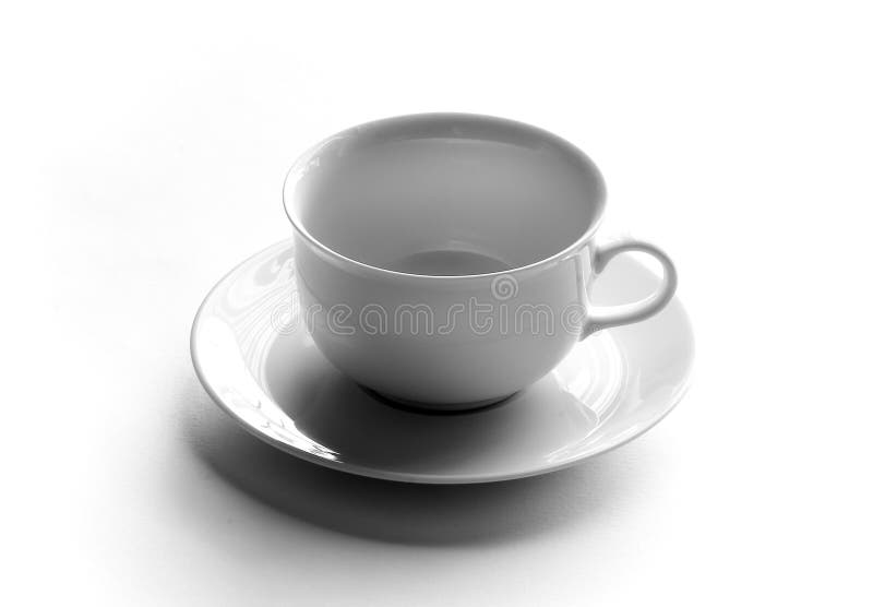 Empty tea cup stock image. Image of cannikin, brew, china 16765