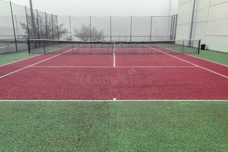 Empty Tennis Court with Artificial Turf Stock Photo Image of people Empty Tennis Court with Artificial Turf Stock Photo Image of people