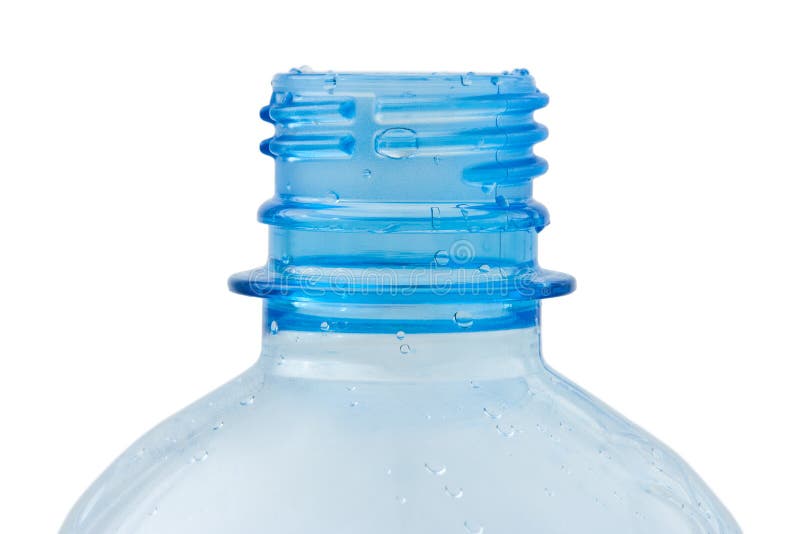 Empty water bottle royalty free stock image