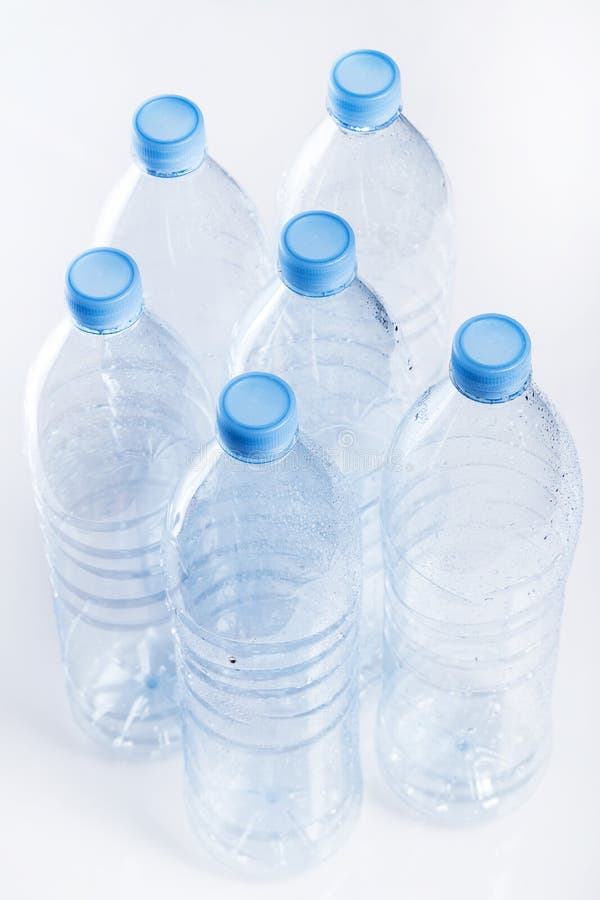 Empty water bottles stock photo. Image of purity, container 41084536