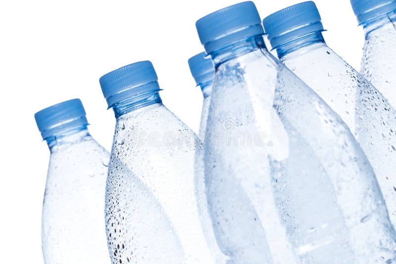 Empty water bottles stock photo. Image of purity, container 41084536