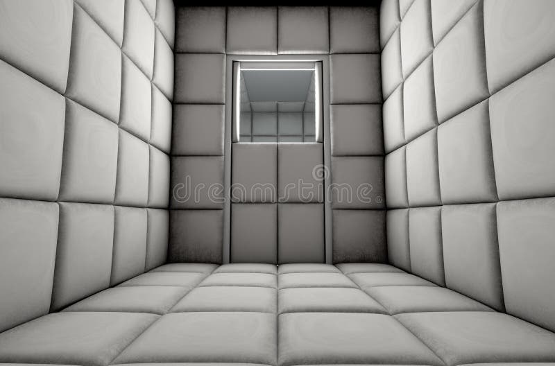 Empty Padded Cell stock illustration. Illustration of treatment 124476492