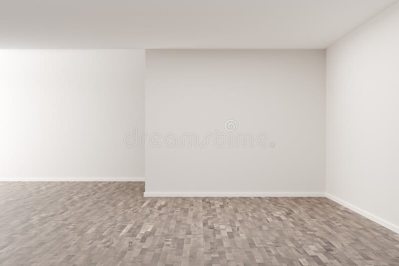 Empty Room Brown Walls Hardwood Floor Stock Illustrations – 501 Empty ...