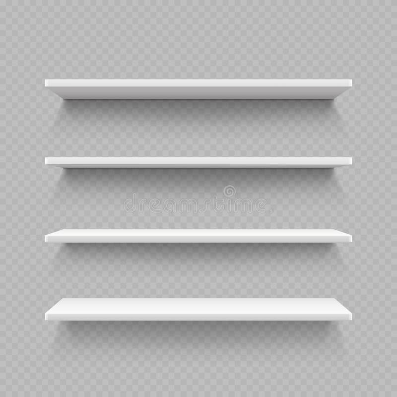 Empty White Shop Shelf On Transparent Background Stock Vector Illustration Of Horizontal Rectangular Empty White Shop Shelf On Transparent Background Stock Vector Illustration Of Horizontal Rectangular