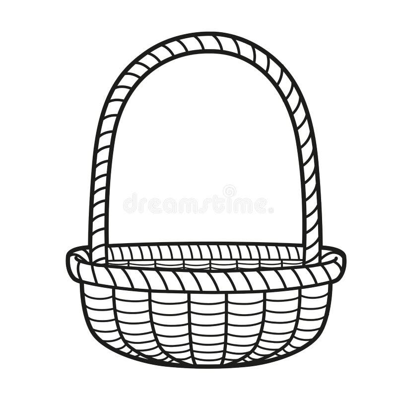 Empty Basket Coloring Stock Illustrations – 70 Empty Basket Coloring Stock  Illustrations, Vectors & Clipart - Dreamstime