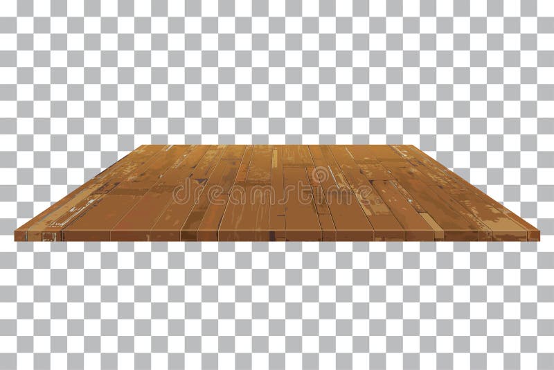 Empty wooden shelf Table background royalty free illustration