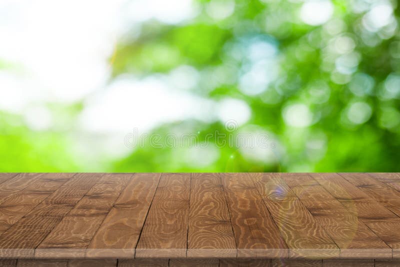 Empty wooden table perspective for product royalty free stock photography
