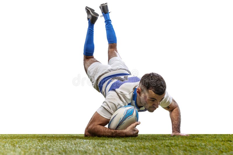 Retrato De Vários Jovens Jogadores De Rugby Segurando Uma Bola De Rúgbi  Enquanto Se Posicionavam Com Os Braços Cruzados Fora Do Ca Foto de Stock -  Imagem de jogador, rubi: 251796016